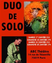 Duo de solo ABC Thtre Affiche