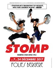 Stomp Folies Bergre Affiche