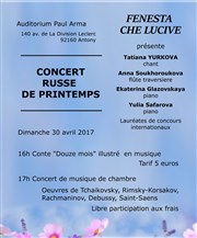 Concert russe de printemps Auditorium Paul Arma Affiche