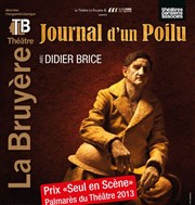 Journal d'un poilu Thtre la Bruyre Affiche