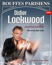 Improvisible | avec Didier Lockwood Thtre des Bouffes Parisiens Affiche