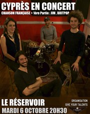 Cyprès | + Jim en 1ère partie Le Rservoir Affiche