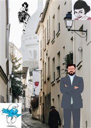 Une disparition à Montmartre : un jeu de piste en autonomie à télécharger | par Balade-toi Mtro Blanche Affiche