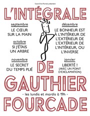 Gauthier Fourcade Dans Le secret du temps plié La Manufacture des Abbesses Affiche