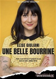 Elise Giuliani dans Une belle bourrine L'Appart Caf - Caf Thtre Affiche