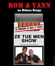 Rom et Yann dans Rom et Yann en concentré Le Rideau Rouge Affiche