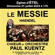 Choeur et Orchestre Paul Kuentz : Messie de Haendel | Etel Eglise Notre-dame Des Flots Affiche