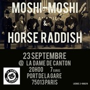 Moshi Moshi + Horse Raddish La Dame de Canton Affiche