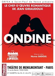 Ondine Thtre de Mnilmontant - Salle Guy Rtor Affiche