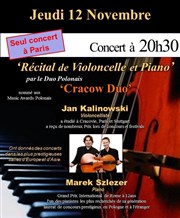 Récital de Violoncelle et Piano : Chopin, Schumann, Panufnik, Piazzolla, Debussy, Tansman Couvent de l'Annonciation Affiche