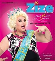 Zize dans One Miss Show Caf thtre de la Fontaine d'Argent Affiche