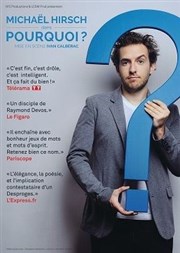 Michaël Hirsch dans Pourquoi ? Caf thtre de la Fontaine d'Argent Affiche