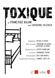 Toxique Thtre l'Atelier Bleu Affiche