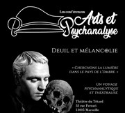 Conférence théâtralisée Arts et Psychanalyse : Deuil et mélancolie Caf Thtre du Ttard Affiche