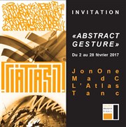 Abstract Gesture Galerie Brugier-Rigail Affiche