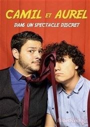 Camil et Aurel dans Un spectacle discret ! Applauz'O - Les Caves de la Croix Rochefort Affiche