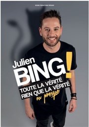 Julien Bing dans Toute la vérité, rien que la vérité ou presque Thtre  l'Ouest Affiche