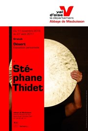 Exposition : Désert de Stéphane Thidet Abbaye de Maubuisson Affiche