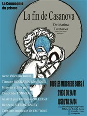 La fin de Casanova Tho Thtre - Salle Tho Affiche