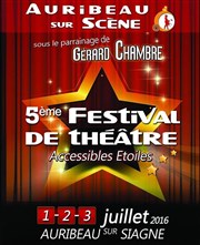 5ème Festival de théâtre Auribeau sur Scène Auribeau sur Siagne Affiche