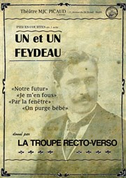 Un et un Feydeau Mjc Picaud Studio 13 Affiche