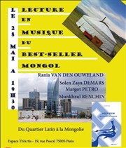 Du Quartier Latin à la Mongolie Espace Triartis Affiche