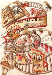 Ticket magique pour la fête foraine Salle Smaphore Affiche