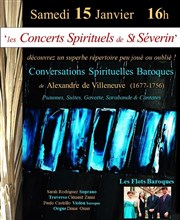 Conversations Spirituelles Baroques Eglise Saint Sverin Affiche