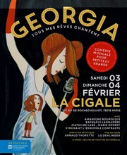 Georgia Tous mes Rêves Chantent La Cigale Affiche