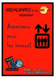 Ascenseur pour les Impros ! Le Sonar't Affiche