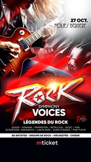 Rock Symphony Voices Folies Bergre Affiche