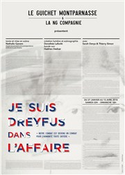 Je suis Dreyfus dans l'Affaire Guichet Montparnasse Affiche