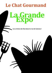 3ème Dimanche des Artistes ! Le chat gourmand Affiche