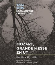 Mozart, Grande messe en ut Eglise de la Rdemption Affiche