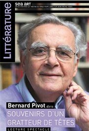 Souvenirs d'un gratteur de tête | avec Bernard Pivot Palais de la culture Affiche