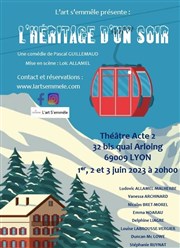 L'héritage d'un soir Thtre Acte 2 Affiche