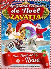 Grand cirque de Noël de Laval Chapiteau Nicolas zavatta Douchet Affiche