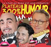 Plateau 300% humour Centre Culturel Jean Corlin Affiche