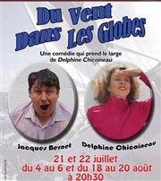 Du Vent dans les Globes La Boite  rire Vende Affiche