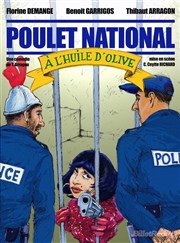 Poulet national à l'huile d'olive Comdie Triomphe Affiche