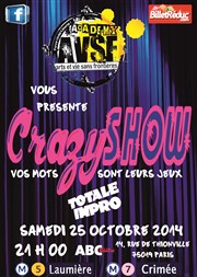 CrazyShow ABC Thtre Affiche