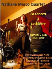 Nathalie Marco Quartet La Blire Affiche