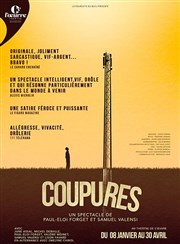 Coupures Thtre de l'Oeuvre Affiche