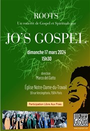 Grand Concert Gospel Eglise Notre-Dame du Travail Affiche