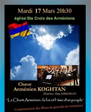 Choeur Arménien Koghtan Eglise Sainte Croix des Armniens Affiche