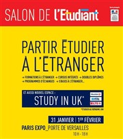 Salon Partir étudier à l'étranger Paris Expo Porte de Versailles - Hall 2.2 Affiche