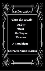 Le Silent show Entracte Saint Martin Affiche