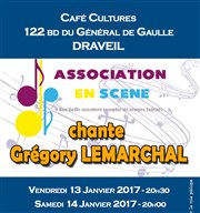 En Scène chante Grégory Lemarchal Le Caf Cultures Affiche