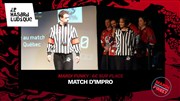 Match d'improvisation 13 à l'Ouest Hasard Ludique Affiche