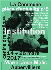 Pièce d'actualité nº8 : Institution Thtre de la Commune Affiche